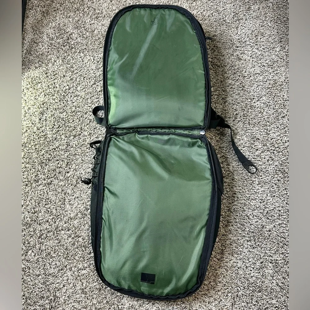Dell Eco Spruce Backpack For Laptops Black Green 15.6 Inch Computer Bag Travel